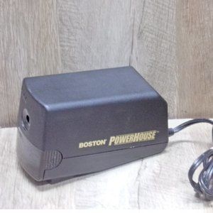 Boston Powerhouse Electric Sharpener, black, in excellent pre-owned condition
